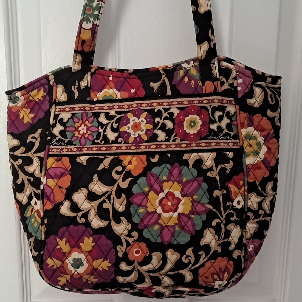 Vera Bradley Floral Patterned Tote Bag